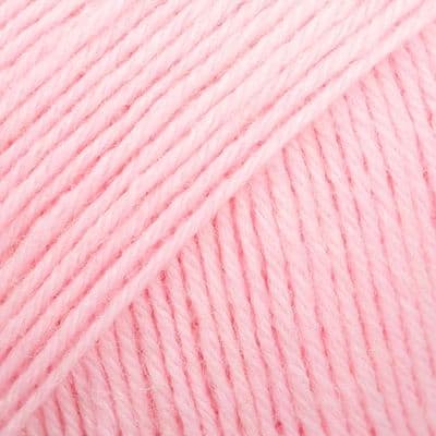 120 Baby Pink  - DROPS Fabel Uni Colour (Sock Yarn) -50g balls