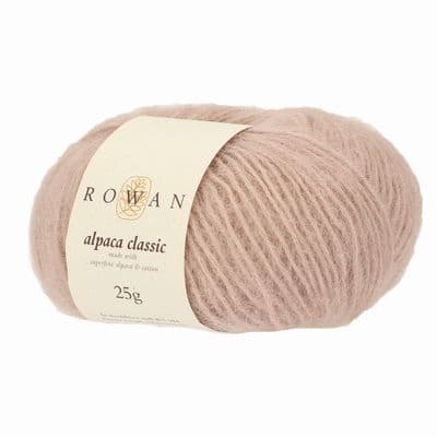 126 Rosy  - Rowan Alpaca Classic 25g balls