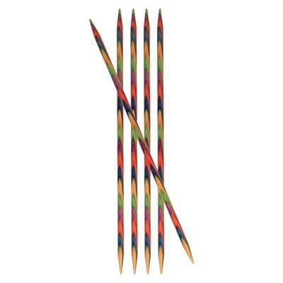 15cm long Knitpro Symphonie Double Pointed Needles  - Set of 5