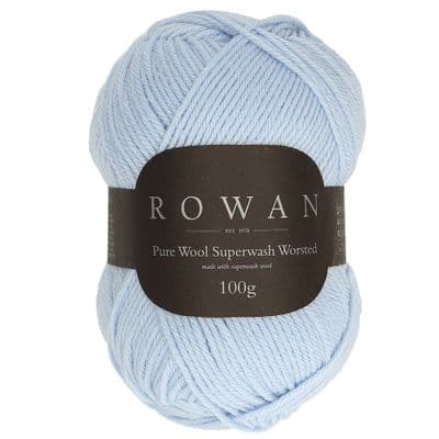 194 Sky Rowan Pure Wool Superwash Worsted