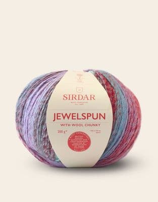 202  Tide Pool Topaz - SIRDAR JEWELSPUN WITH WOOL CHUNKY, 200G