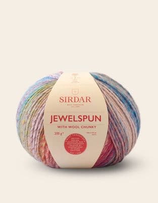 203 Mother of Pearl - SIRDAR JEWELSPUN WITH WOOL CHUNKY, 200G