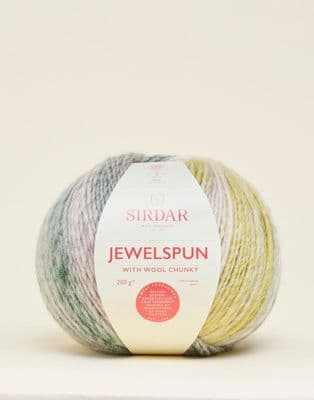 206 Crystal Sea - SIRDAR JEWELSPUN WITH WOOL CHUNKY, 200g