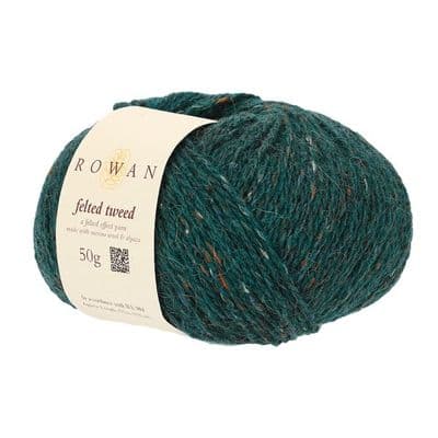 207 BOTTLE GREEN - Rowan Felted Tweed Shade 207 BOTTLE GREEN