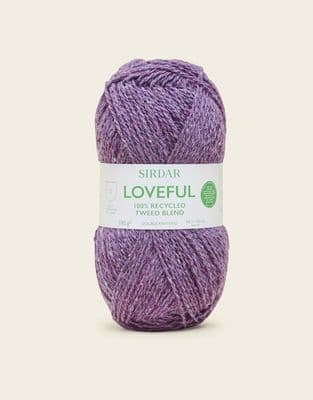 210 Heather - SIRDAR LOVEFUL 100% RECYCLED TWEED BLEND DK, 100G
