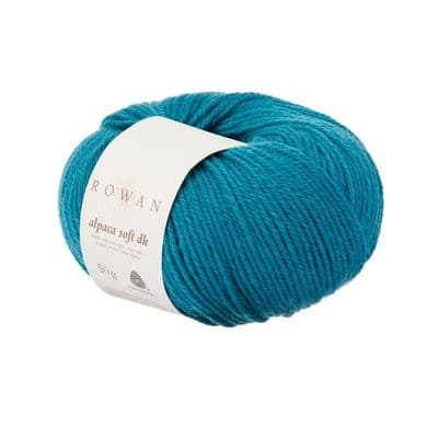 217 NAPLES BLUE - Rowan Alpaca Soft DK  -  SHADE 217 NAPLES BLUE