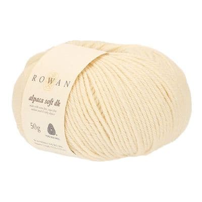 221 OFF WHITE - Rowan Alpaca Soft DK  -  SHADE 221 OFF WHITE