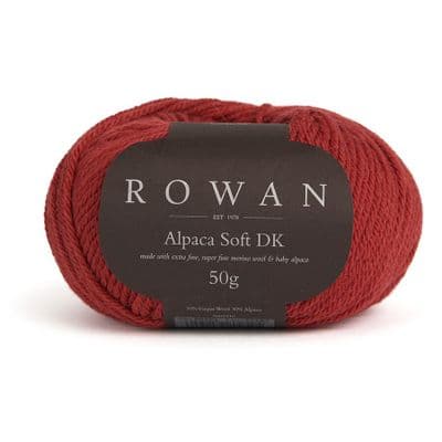 229 Vermillion - Rowan Alpaca Soft DK