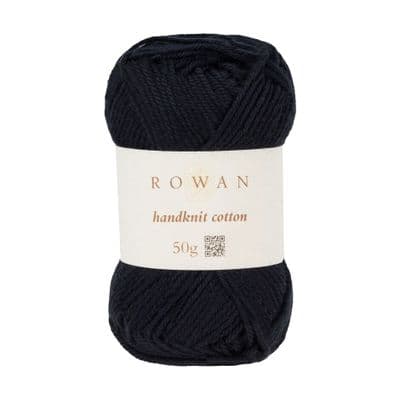 252 Black - Rowan Handknit Cotton - 50g balls