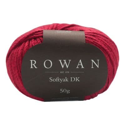 253 Tuscan Red - Rowan Softyak DK - 50g balls