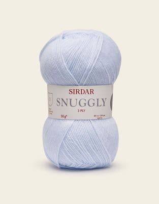 321 Pastel Blue - Sirdar Snuggly 3ply 50g balls