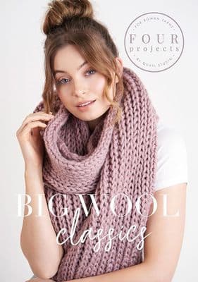 4 Projects Big Wool Classics Pattern Book