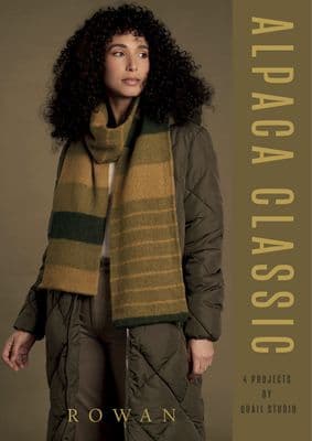 4 Projects Rowan Alpaca Classic Pattern Book