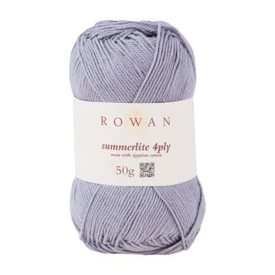 422 Still Grey - Rowan Summerlite 4ply 50g balls