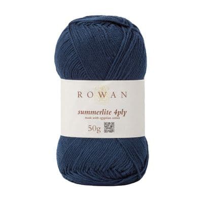 429 Navy Ink - Rowan Summerlite 4ply 50g balls