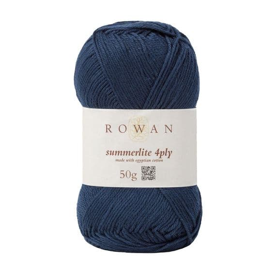 429 Navy Ink - Rowan Summerlite 4ply 50g balls
