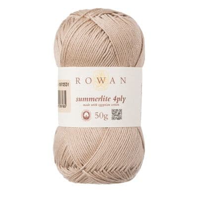 438 Sand Dune - Rowan Summerlite 4ply 50g balls