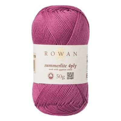 443 Vintage Claret - Rowan Summerlite 4ply 50g balls