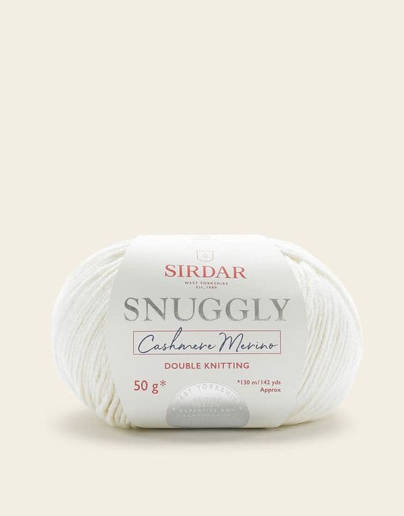 451 Cream - Sirdar Snuggly Cashmere Merino DK- 50g balls