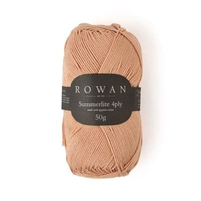 459 Peachy - Rowan Summerlite 4ply 50g balls