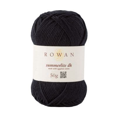 464 Black - Rowan Summerlite DK - 50g balls
