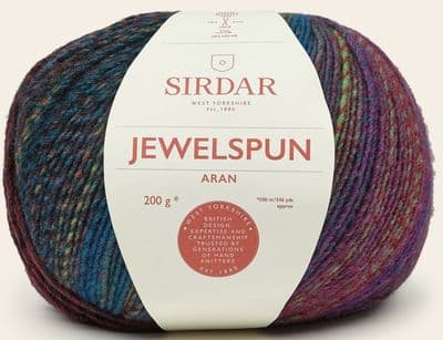 847 - Midnight Fjords -  Sirdar Jewelspun Aran 200g balls