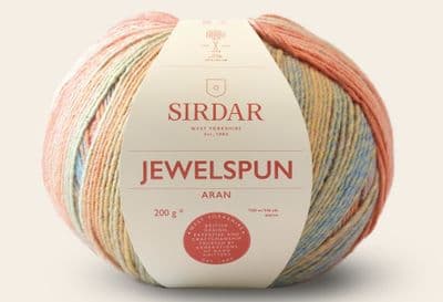 849 - Citrine Sunrise  -  Sirdar Jewelspun Aran 200g balls