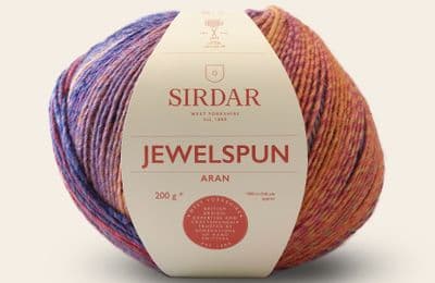 850 - Tourmaline Dream -  Sirdar Jewelspun Aran 200g balls