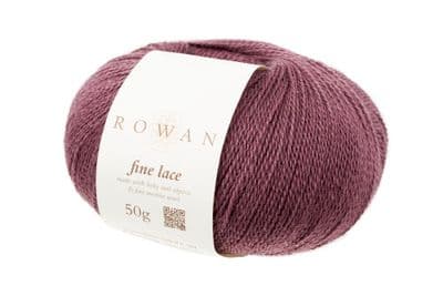 951 Dark Burgundy - Rowan Fine Lace