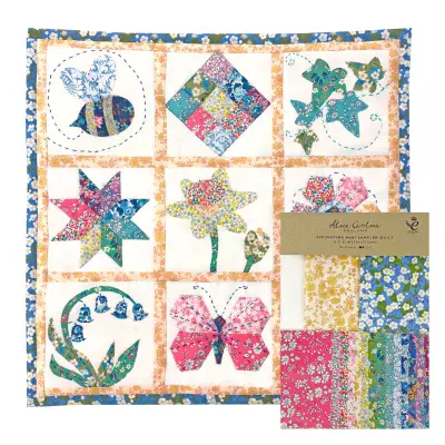 Alice Caroline Liberty Tana Lawn® Fabric Springtime Mini Sampler Quilt Kit
