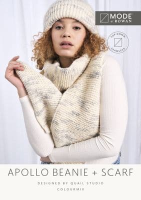 Apollo Beanie and Scarf Mode at Rowan Pattern
