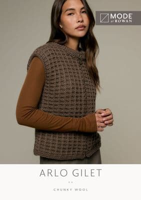 Arlo Gilet - Mode at Rowan Pattern