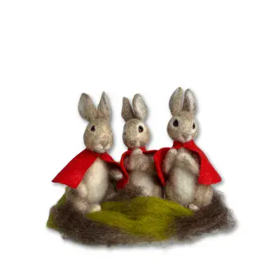 Beatrix Potter Flopsy Mopsy & Cotton-Tail Needle Felting Kit
