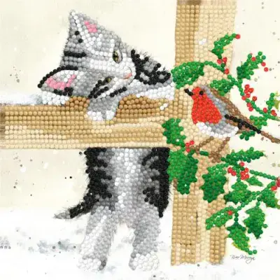 Bree Merry Diamond Art Card Kit - Christmas - Boo