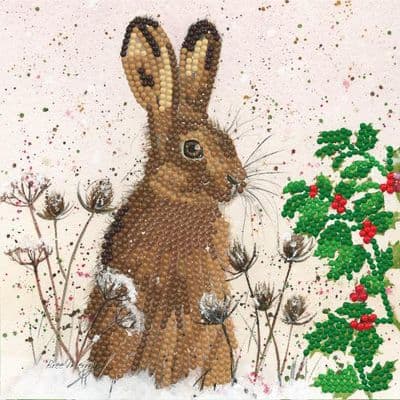 Bree Merry Diamond Art Card Kit - Christmas - Holly