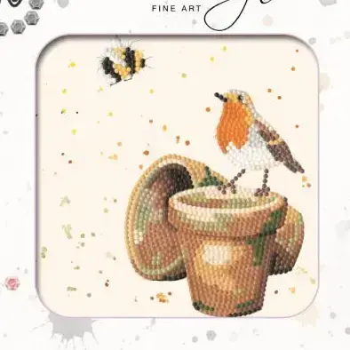 Bree Merryn Diamond Art Card Kit - Berry and Bumble