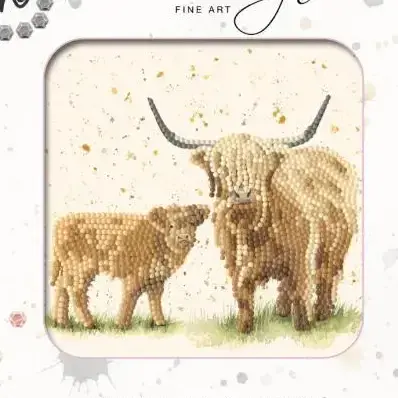 Bree Merryn Diamond Art Card Kit - Happy Highlands