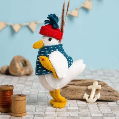 Corinne Lapierre Sam the Seagull Felt Craft Mini Kit