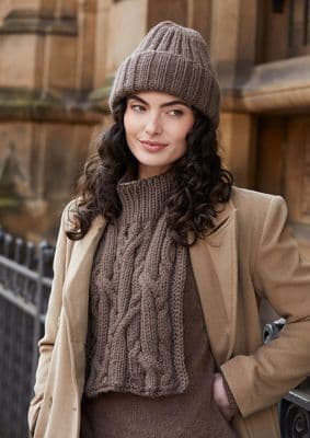 Daphne Hat and Bib - Mode at Rowan Pattern