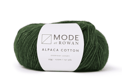 Foilage Green 018 - Mode at Rowan Alpaca Cotton - 25g balls