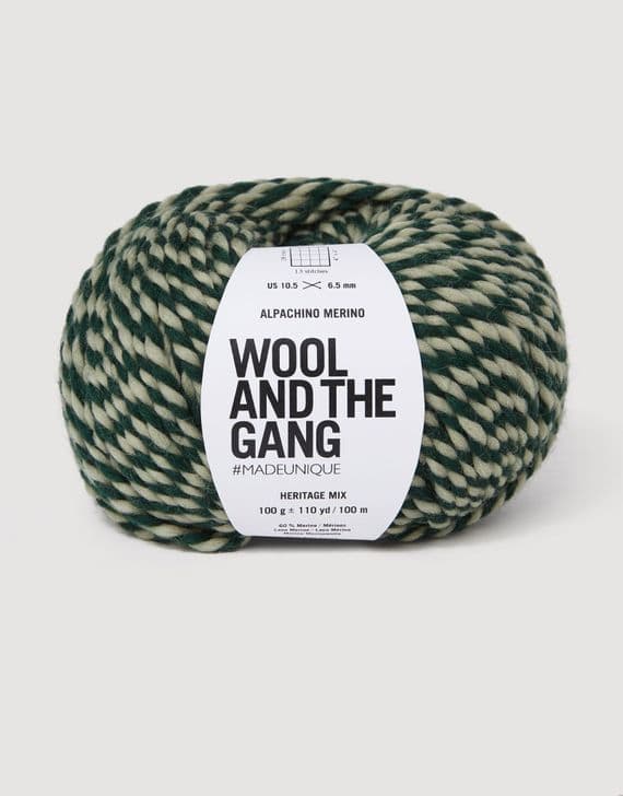 Heritage Mix  - Wool and the Gang ALPACHINO MERINO TWIST - 100g balls