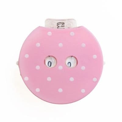 Knitpro Row Counter: Clicky: Pink