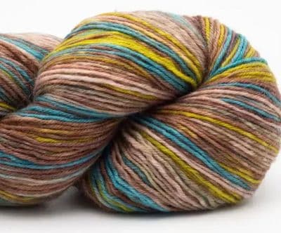 Kremke Soul Wool Lazy Lion Sock Yarn shade 006 Deep Water