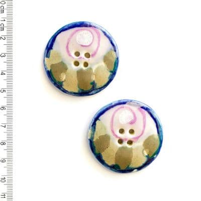 L345 Large Rose (set of 2) - Incomparable Buttons