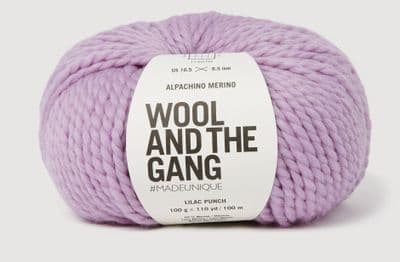 Lilac Punch - Wool and the Gang Alpachino Merino - 100g balls