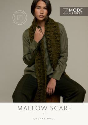 Mallow Scarf - Mode at Rowan Pattern