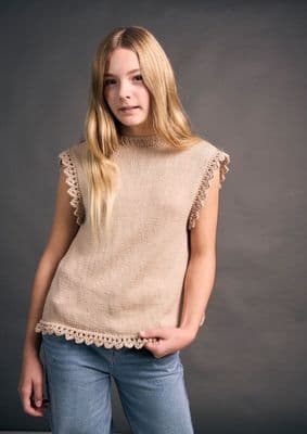 Mini Anker - Mode at Rowan Pattern - Children’s Summer Vest