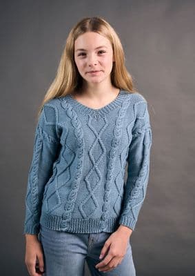 Mini Clara - Mode at Rowan Pattern - Children’s Top