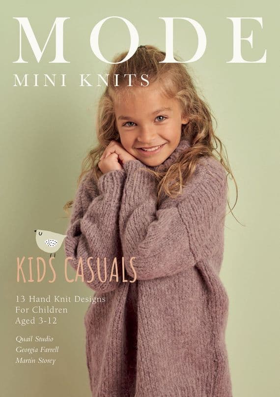 Mode Mini Knits Kids Casuals Pattern Book