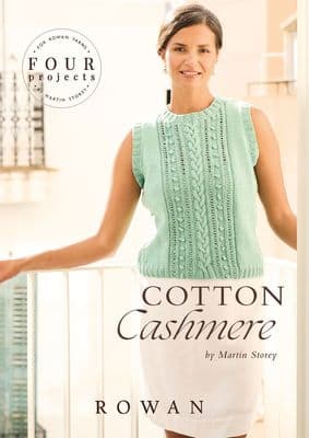 Rowan 4 Projects Cotton Cashmere Pattern Book